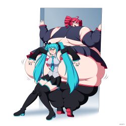 hatsune miku from utau by imsefy