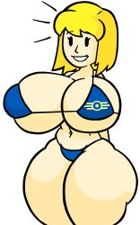 vault girl from fallout by woodsglue