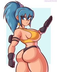 leona heidern from ikari warriors by sasaartroom