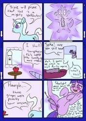 ! accident alicorn anus apple blue_body blue_fur comic dildo dragon english_text equid equine female feral food friendship_is_magic fruit fur genitals group happy_harvey hasbro hi_res horn horse inanimate_transformation male male/female mammal masturbation missed_while_coloring_in my_little_pony phone_drawing pillow plant pony purple_body purple_eyes purple_fur pussy sex_toy sex_toy_transformation sharing_sex_toy spike_(mlp) text tower transformation trixie_(mlp) twilight_sparkle_(mlp) unaware_tf unicorn wings