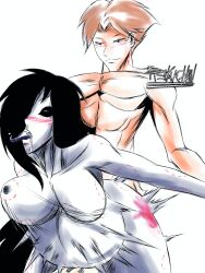 bite_mark breasts brikuchan cumming emiko_yuriemoto-williams erma ghost_girl long_hair milf samuel_williams sex white_skin