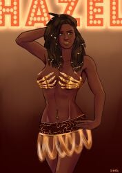 hazel levesque from percy jackson and the olympians by dmgart