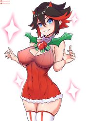 matoi ryuuko from christmas by bebatch