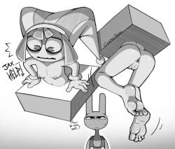 jax (the amazing digital circus) from the amazing digital circus by tophatmahoney