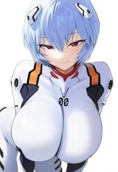 rei ayanami from neon genesis evangelion by berukaz