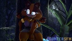 1futa 3d against_tree animated badger big_breasts big_penis blue_eyes countersfm forest fuckgirl furry futa_only futanari leaning_back looking_aside masturbating masturbation mp4 night no_sound orange_fur orange_hair solo solo_futa sonic_(series) sonic_boom source_filmmaker sticks_the_badger sticks_the_jungle_badger sticks_the_tejon thick_thighs two_tone_fur two_tone_hair video