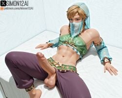 gerudo link from breath of the wild by simon12