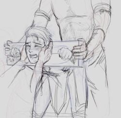 anonymous male from the dragon prince by buffbabykai