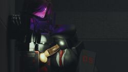 1boy 1girls 3d ass balls big_ass big_breasts big_penis blowjob breasts cesoperator clothed condom mobile_task_force o5_council oral penis penis_out roblox roblox_avatar robloxian scp_foundation source_request straight tagme