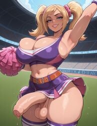 1futa abs ai_generated armpits arms_up balls ballsack belt big_balls big_breasts big_cock big_penis big_thighs birrchyart blonde_hair blue_eyes breasts breasts_bigger_than_head cheerleader cheerleader_outfit cheerleader_uniform cleavage cock crop_top curvy dancing dick dickgirl dripping erect_penis erection fat_cock foreskin full_lips futa_only futa_sans_pussy futanari grin huge_balls huge_breasts huge_cock huge_thighs intersex juliet_starling large_breasts large_penis lips lollipop_chainsaw looking_at_viewer midriff miniskirt navel penis plump_lips posing precum precum_drip revealing_clothes scrunchie skirt solo_focus solo_futa stadium sweat testicles thick thick_hips thick_legs thick_penis thick_thighs thighhighs thighs twintails uncircumcised uncut veiny_penis wide_hips wristband