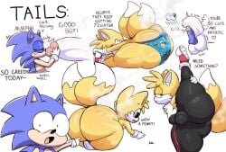 80_hd anthro ass ass_awe balls big_ass big_balls big_butt big_penis bottomwear bubble_butt bulge canid canine childish_panties clothing cock_nursing dipstick_tail dog_man_(character) dog_man_(series) duo english_text erection eulipotyphlan exclamation_point femboy flaccid flexible footwear fox genitals gesture hand_gesture heart_symbol hedgehog huge_ass huge_balls huge_butt huge_cock humiliation large_ass large_penis lil_petey looking_at_viewer male male/male mammal markings multicolored_body nude one_leg_up pants penis penis_humiliation penis_size_difference petey_the_cat pointing raised_leg sega senor9 senordraws shoes small_penis_humiliation sonic_(series) sonic_the_hedgehog sonic_the_hedgehog_(series) splits spread_legs spreading standing stretching sweatpants tail tail_markings tails tails_the_fox text thick_thighs two_tone_body uncensored underwear vertical_splits wide_hips yellow_body