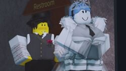 1boy 1girls 3d big_breasts breasts cesoperator clothed dream_game eunoia roblox roblox_game robloxian source_request tagme thick_thighs thighs