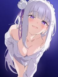 emilia (re:zero) from re:zero kara hajimeru isekai seikatsu by mirahuru0401