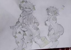 ahegao_face anglerfish anglerfish_humanoid breasts demon_fish eyes_in_thighs fish_humanoid furry_female furry_only humanoid marah_(minstlu) minstlu minstlu_oc nudes oc original_character reference_image roblox roblox_avatar robloxian springtrap20120 sucking_nipples traditional_media_(artwork)
