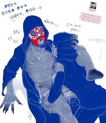 a/b/o black_and_white cock cock_piercing crying dialogue dick dick_piercing drool drooling fangs fingering fingering_ass fingering_partner gay gay_anal gay_male gay_sex grey_skin half-dressed half_naked heat hood hood_up hoodie ii_(sleep_token) in_heat leaking_cum leaking_penis leaking_precum lube lube_in_ass male male/male male_only male_penetrated male_penetrating_male mask masked masked_male milking milking_cum omegaverse oukamocha panting penis penis_out penis_piercing scars scars_on_body sharp_claws sharp_fingernails size_difference sleep_token_(band) small_top_big_bottom speech_bubble sweat sweating tears teeth teeth_bared theyaoiking vessel_(sleep_token)