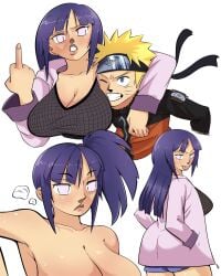 1boy 1boy1girl 1girls back_view bbw big_breasts blonde_hair blue_eyes booty_shorts boyfriend-girlfriend busty canon_couple cleavage clothed clothing couple cute dominant_female drekansfw duo duo_focus female femdom fishnet fishnet_shirt fishnets forehead_protector frown frowning hair_ribbon headband hi_res high_resolution highres hinata_hyuuga hot_spring hyuuga_hinata hyuuga_hinata_(naruto:_road_to_ninja) jacket konohagakure_symbol large_breasts light-skinned_female light-skinned_male light_skin lips lipstick looking_at_viewer makeup male malesub middle_finger minishorts naruto naruto:_road_to_ninja naruto_(series) naruto_shippuden naruto_uzumaki one_eye_closed pale-skinned_female pale-skinned_male pale_skin pink_lips pink_lipstick ponytail purple_eyes purple_hair ribbon shonen_jump short_shorts shorts shounen_jump shueisha side_ponytail straight submissive_male teasing teasing_viewer teeth teeth_showing tied_hair tongue tongue_out topless topless_female uzumaki_naruto very_high_resolution weekly_shonen_jump weekly_shounen_jump whisker_markings whiskers white_background yellow_hair