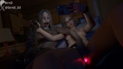1futa 1girls 3d 3d_(artwork) anal_plug bed bedroom big_balls big_penis blender blonde-haired_female blonde_hair blood_on_face blue_eyes brn0 buttplug female finger_fuck fingering futanari glans glans_play glans_stimulation glansjob glasses glowing_buttplug glowing_sex_toy grace_ashcroft grace_ashcroft_(julia_pratt) grey-skinned_futa handjob holding_penis horny horny_female horny_futa large_balls large_penis large_testicles legs_apart legs_spread legs_together light-skinned_female light_skin long_hair masturbation mutual_masturbation nipple_piercing open_legs pale-skinned_futa pale_skin penis_piercing pierced_nipples pink_nipples precum precum_drip pubes pubic_hair red_nail_polish red_nails resident_evil resident_evil_9:_requiem selena_corey self_upload short_hair small_breasts sweat sweatdrop sweating sweaty sweaty_body tagme undead undead_futa vaginal_masturbation veiny veiny_penis watch watching_porn watermark white_hair zombie zombie_futa