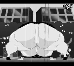 2026 2d 2d_(artwork) 2d_animation 2d_artwork 4_fingers 5:4 5_fingers animated animation anthro arm_socks armwear ass ass_clapping big_ass big_breasts big_butt black_and_white black_hair boombox bouncing_ass bouncing_breasts bouncing_butt breasts closed_eyes_smile clothing dancing duo female fingers fleischer_style_toon frame_by_frame hair huge_ass huge_breasts huge_butt human joaoppereiraus lagomorph leporid lipstick looking_at_viewer makeup male mammal mcdraws monochrome nestor_the_rabbit numbername15 plap_(sound) public rabbit sally_mcboing short_playtime sound sound_edit sound_effects tagme thick_thighs toony toony_eyes twerking video wide_hips