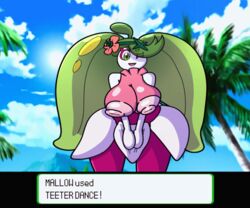 1girls alternate_species animated bouncing_breasts breasts dancing female female_only huge_ass huge_breasts itsover21 mallow_(pokemon) navel nipples plump pokémon_(species) pokegirl_as_pokemon pokemon pokemon_sm pokemorph sachasketchy solo steenee