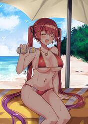 houshou marine from hololive by maroonabyss
