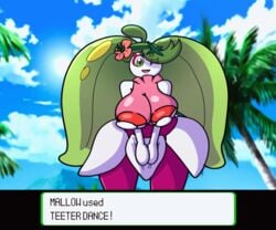 1girls alternate_species animated bouncing_breasts dancing female female_only huge_ass huge_breasts itsover21 mallow_(pokemon) navel pasties plump pokémon_(species) poke_ball_pasties pokegirl_as_pokemon pokemon pokemon_sm pokemorph sachasketchy solo steenee