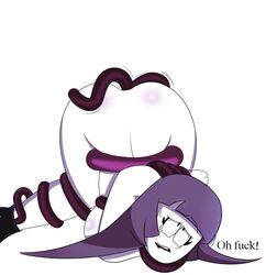 doggy_style female lila_(spooky_month) milf mother pale-skinned_female pale_skin purple_hair reypan spooky_month sr_pelo tagme tentacle tentacles text white_background white_skin