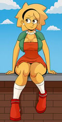 lisa simpson from the simpsons by sonson-sensei