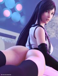 tifa lockhart from final fantasy by dreamy3dx