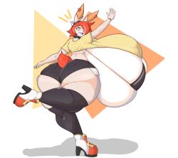 big_ass big_breasts breasts bubble_butt clare_(themushlord) female furry huge_ass huge_breasts hyper_breasts lazydreamerart tagme thick_thighs wide_hips