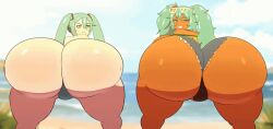 2024 2girls animated ass asstronsfw big_ass big_breasts big_thighs brazil brazilian brazilian_female brazilian_miku breasts butt clapping_ass clapping_cheeks cyan_eyes cyan_hair female female_only gif gigantic_ass gigantic_thighs hatsune_miku huge_ass huge_thighs latin_american_hatsune_miku_(meme) long_hair looking_at_viewer looking_back tagme tan tan_body thick_hips thick_thighs thighs throwing_it_back twerking twintails vocaloid