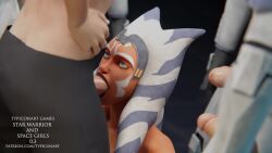 1girls 2boys 3d 3d_(artwork) ahsoka_tano airress3d_(3d-modeller) alien alien_girl animated blender blender_(software) blender_cycles blowjob blowjob_face clone_trooper cute disney eye_contact female gangbang handjob hands-free interspecies kneeling male missionary_position naked_female nipples no_sound nude on_back oral oral_sex penis penis_in_pussy petite seductive_eyes seductive_mouth self_upload skinny slave slavegirl slim spitroast star_wars submissive sucking sucking_penis sword_swallowing_position tagme teenager the_clone_wars:_season_seven threesome throat_swabbing togruta typiconart upside_down_fellatio video video_games