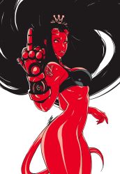 1girls 7zaki demon demon_girl female hellboy hellboy_(series) rule_63