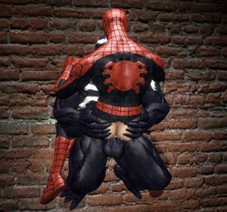 2boys 3d anal ass cum cum_in_ass garry's_mod gay gninrom male male_only marvel marvel_comics mod peter_parker smooth_skin spider-man spider-man_(series) venom venom_(marvel) yaoi