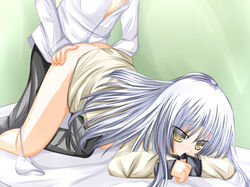 1boy 1girls angel_beats! female kanade_tachibana male sex tagme tenshi