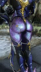 1girls ass behind_view big_ass close-up close_up dat_ass ember_(warframe) ember_heirloom_(warframe) from_behind screencap screenshot warframe warframe_(species)