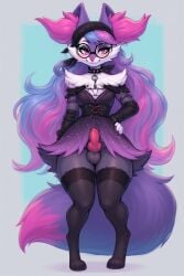 ai_assisted ai_generated braixen femboy femboy_only furry furry_femboy furry_only male orion_braixen partially_clothed pokemon pokemon_(species) sultrykiyomi