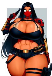 ai_generated dan16369336 deadpool female female_only heather_(tdi) marvel marvel_comics tagme total_drama_island twitter_link