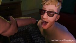 3d 3d_animation 3d_model animated balls bara big_penis blonde_hair cocky cum cum_in_mouth diogaygay epic_games erection fortnite gay genital_fluids jonesy_(fortnite) lad male male/male male_only manly masturbation mp4 muscular_male nude orgasm penis tagme tongue_out vengeance_jones video