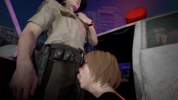 1girls 3d 3d_(artwork) abuse_of_power ai_voice_acted alternate_universe animated ashley_graham blowjob capcom cheating_girlfriend coerced_oral compliant corruption cruel desperation evil female forced_cuckold forced_oral forced_to_watch leon_scott_kennedy no_consent_needed original_character police police_uniform resident_evil resident_evil_4 resident_evil_4_remake sherriff sound taboo tagme unknown_male video yellowbea