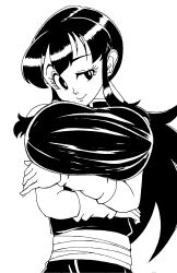 1girls area5169458561 big_breasts breasts chichi dragon_ball dragon_ball_z female fully_clothed large_breasts long_hair traditional_media_(artwork)