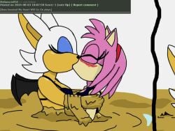 amy_rose animated blush doctormechapyro edit kissing meme mp4 mud music rouge_the_bat rule_34_comment sonic_(series) sound tagme video yuri