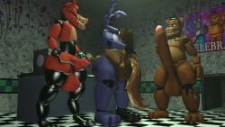 1girls 3boys 3d 3d_model absurd_res absurd_resolution absurdres anal anal_sex animal_genitalia animal_penis animatronic animatronic_male anthro anthro_female anthro_male anthro_on_anthro anthro_only anthro_penetrated anthro_penetrating anthro_penetrating_anthro bear bear_boy bunny bunny_boy canine_genitalia canine_penis digital_media_(artwork) dransvitry five_nights_at_freddy's five_nights_at_freddy's_2 fox fox_boy hi_res high_resolution highres humanoid_genitalia humanoid_penis hyper hyper_balls hyper_genitalia hyper_penis josh-u4 massive_breasts robot stand_and_carry_position standing_sex stomach_bulge tagme withered_bonnie withered_foxy withered_freddy