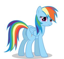 absurd_res alpha_channel animal_genitalia animal_pussy ass canon correct_artstyle equid equine_pussy female friendship_is_magic genitals hasbro hi_res mammal my_little_pony nardo_(artist) pussy rainbow_dash_(mlp) scared simple_background solo straight_hair vector