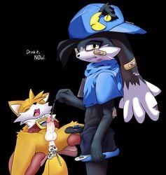 abuse abused anitwenty bandage bandaid blood bruise bruise_on_face bruised bruised_eye bruises crying cub forced fox gyno_chair hesitant klonoa klonoa_(series) looking_at_viewer male_urethral_insertion peeing rape scared sonic_(series) strapped_down straw straw_in_penis tails tears urethra urethral urethral_insertion urethral_penetration urine watersports young