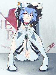 rei ayanami from neon genesis evangelion by aetherion art