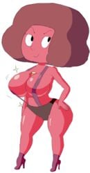 breasts doc high_heels manjeezubermitch ruby_(steven_universe) shortstack steven_universe