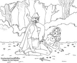 disney disney_princess drawnthatwayxx enchantedhentai.com female humbert_the_huntsman male monochrome nipples penis pussy rape sex sketch snow_white_(disney) snow_white_and_the_seven_dwarfs_(1937_film)