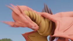 3d animated blender_(software) digital_media_(artwork) dragon erection feral genitals gif henrycharizardboi loop male penetration penis short_playtime solo thrusting unseen_character wyver_(henrycharizardboi) wyvern