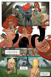 2021 asphyxiation assisted_exposure bad_end breasts breath_of_the_wild choking clothing comic daruk disclaimer english_text female female_penetrated forced ganon genitals gerudo goron group hair hi_res humanoid humanoid_penetrated hylian link lord_daruk male narration nintendo nipples not_furry oral oral_penetration orange_hair penetration princess_zelda pussy rape read_hair revali tentacle tentacle_in_mouth tentacle_in_pussy tentacle_penetration tentacle_rape tentacle_sex text the_legend_of_zelda torn_clothing urbosa vaginal_penetration video_games zelda_(breath_of_the_wild)