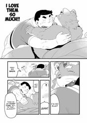 anthro chubby comic gay human kira_nerisu male mammal tecfront translated underwear